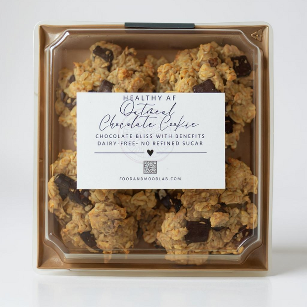 Healthy AF Chocolate Chunk Cookies
