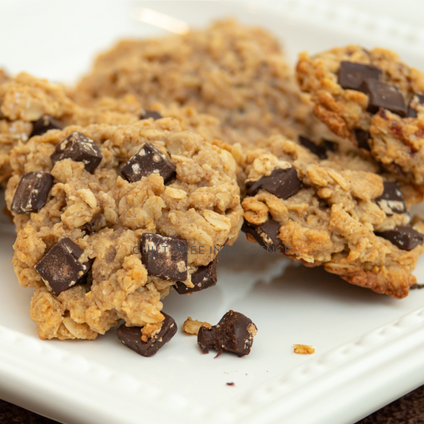 Healthy AF Chocolate Chunk Cookies