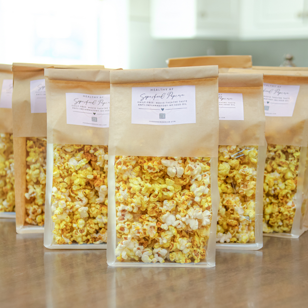 Healthy AF Superfood Popcorn