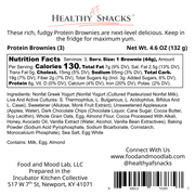 Healthy AF High-Protein Brownies