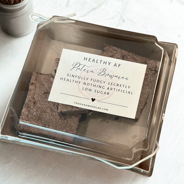 Healthy AF High-Protein Brownies