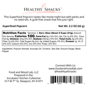 Healthy AF Superfood Popcorn